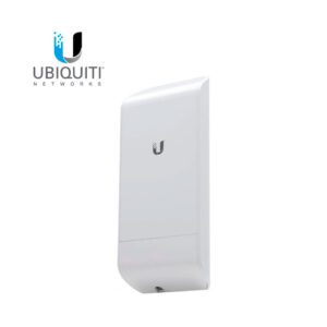 ACCESS POINT WIRELESS UBIQUITI NANOSTATION LOCOM5 AIRMAX 5GHz 13dBi MIMO 200mW 150MBPS + PoE OUTDOOR