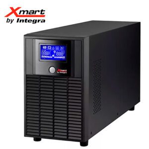 INVERSOR DE VOLTAJE XMART INV-LBU-1.5K DE 1500VA - 1000W 6 TOMAS 220V