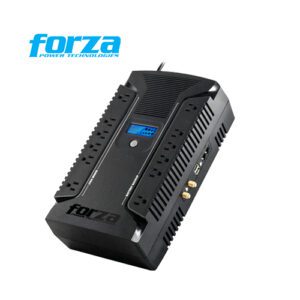 UPS FORZA HT-1000LCD DE 1000VA 600W 12 TOMAS 120V RJ11, USB, COAXIAL