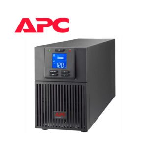 UPS APC ON-LINE EASY SRV3KA DE 3000VA 3KVA 2400W 4 TOMAS CON LCD 120V