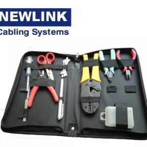 KIT DE HERRAMIENTAS NEWLINK PARA FIBRA ÓPTICA DE 10 PIEZAS
