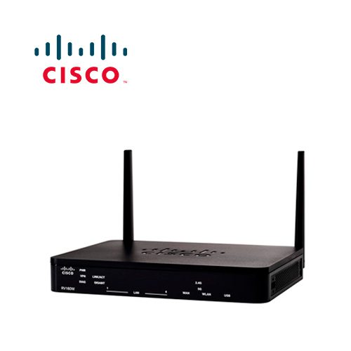 ROUTER WIRELESS AC CISCO SMB RV160W VPN, FIREWALL, GIGABIT DOS ANTENAS, 600MBPS, MIMO 2X2