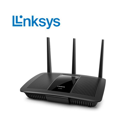 ROUTER WIRELESS AC1900 LINKSYS EA7500 MAX-STREAM MU-MIMO DUAL BAND SMART WIFI GIGABIT USB 3.0 + USB 2.0 TRES ANTENAS