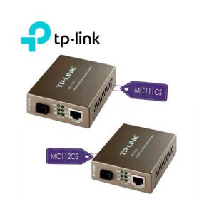 ENLACE DE FIBRA OPTICATPLINK MC111CS + MC112CS MONOMODO CONECTOR SC