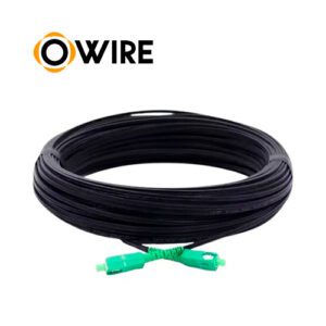 PATCH CORD DE FIBRA OWIRE DROP SM SC-APC A SC-APC SIMPLEX LSZH 9/125um 20mts. OUTDOOR