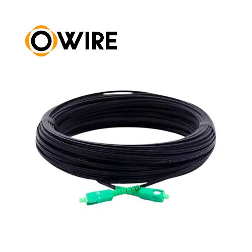 PATCH CORD DE FIBRA OWIRE DROP SM SC-APC A SC-APC SIMPLEX LSZH 9/125um ...