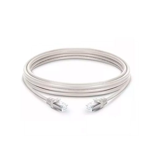 CABLE DE RED F/UTP PATCH CORD LEVITON CAT6A BLANCO BLINDADO 7 PIES CERTIFICADO