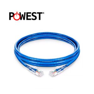CABLE DE RED FTP PATCH CORD POWEST CAT6A CERTIFICADO 7 PIES
