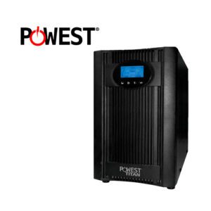 PONLE FIN A LOS APAGONES - UPS ON-LINE POWEST DE 3000VA 3KVA 2700W 6 TOMAS CON LCD 120V ***ENTREGA INMEDIATA***