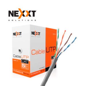 ROLLO DE CABLE UTP NEXXT AB355NXT02 CATEGORIA 5E 305 mts.