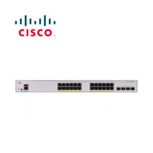 SWITCH CISCO BUSINESS CBS220-24P-4G-NA ADMINISTRABLE L2 DE 24 PUERTOS GIGABIT 10/100/1000 POE+ 195W + 4 PUERTOS GIGABIT SFP RACKEABLE