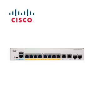 SWITCH CISCO CATALYST C1000-8T-2G-L ADMINISTRABLE L2 DE 8 PUERTOS 10/100/1000 + 2 PUERTOS GIGABIT O SFP RACKEABLE