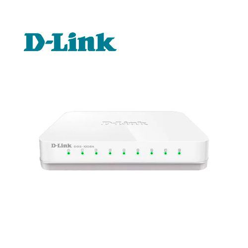 SWITCH D-LINK DGS-1008A DE 8 PUERTOS GIGABIT 10/100/1000