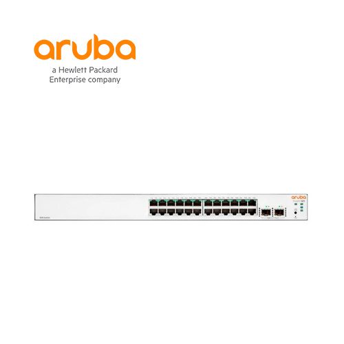 SWITCH HPE ARUBA JL812A INSTANT ON 1830-24G ADMINISTRABLE L2 DE 24 PUERTOS GIGABIT 10/100/1000 2 PUERTOS SFP RACKEABLE