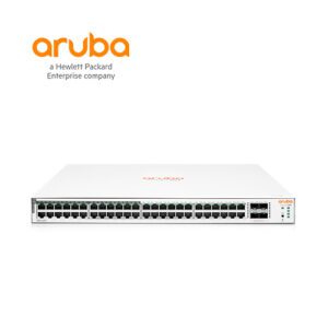 SWITCH HPE ARUBA Jl815A INSTANT ON 1830-48G ADMINISTRABLE L2 DE 48 PUERTOS GIGABIT 10/100/1000 POE + 370W 4 PUERTOS SFP RACKEABLE.