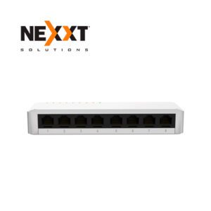 SWITCH NEXXT NAXOS NSW-N801G DE 8 PUERTOS GIGABIT 10/100/1000 PARA ESCRITORIO