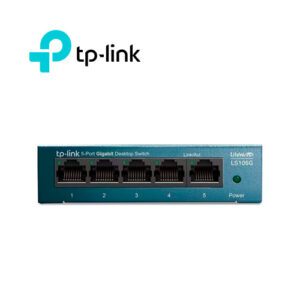 SWITCH TP-LINK LITEWARE LS105G DE 5 PUERTOS GIGABIT 10/100/1000 MBPS METALICO