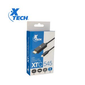 CABLE ADAPTADOR VIDEO XTECH XTC-545 USB-C A HDMI MACHO