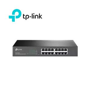 SWITCH TP-LINK TL-SG1016DE ADMINISTRABLE L2 DE 16 PUERTOS GIGABIT 10/100/1000 RACKEABLE