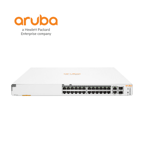 SWITCH HP ARUBA JL807A INSTANT ON 1960 ADMINISTRABLE L3 DE 24 PUERTOS GIGABIT 20POEaf/at +4 PoE+/bt 370W + 2RJ45 10G + 2 PUERTOS SFP/SFP+