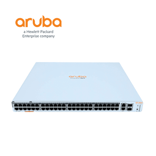 SWITCH HP ARUBA JL809A INSTANT ON 1960-48G-PoE+ADMINISTRABLE L3 DE 48 PUERTOS GIGABIT 10/100/1000 PoE+ 600W + 2 PUERTOS10G +2 SFP/SFP+