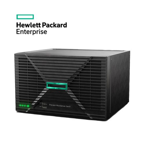 SERVIDOR HP P74441-DM5 PROLIANT MICROSERVER GEN11, XEON E-2434 4 CORE 2.8GHz, 16GB RAM, 1TB, POWER SUPLY 180W