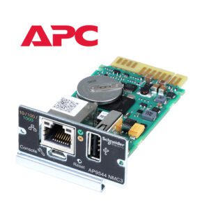 TARJETA APC SNMP AP9544 INTERNA MONITOREO PARA UPS ONLINE