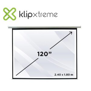 PANTALLA DE PROYECCIÓN KLIP XTREME KPS-304 MANUAL PLEGABLE 240x180cm (120 PULGADAS)