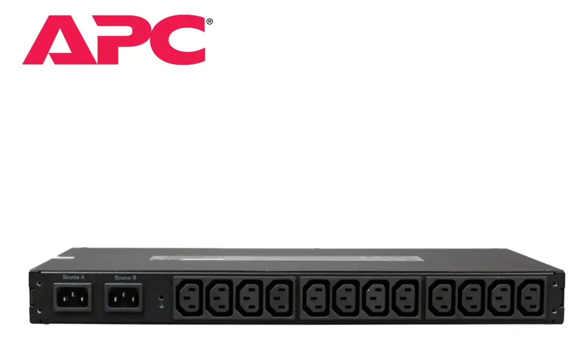 ATS APC AP7721 HORIZONTAL PARA RACK 14 TOMAS 12xC13, 2XC14 208V-230V
